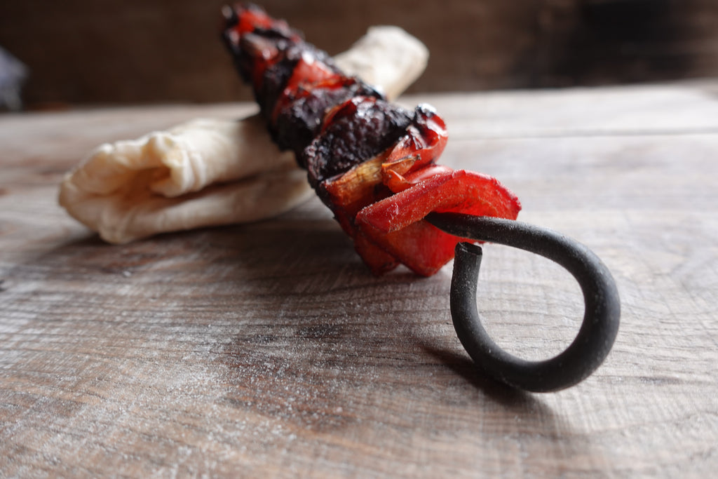 Grillspieße, handgeschmiedet