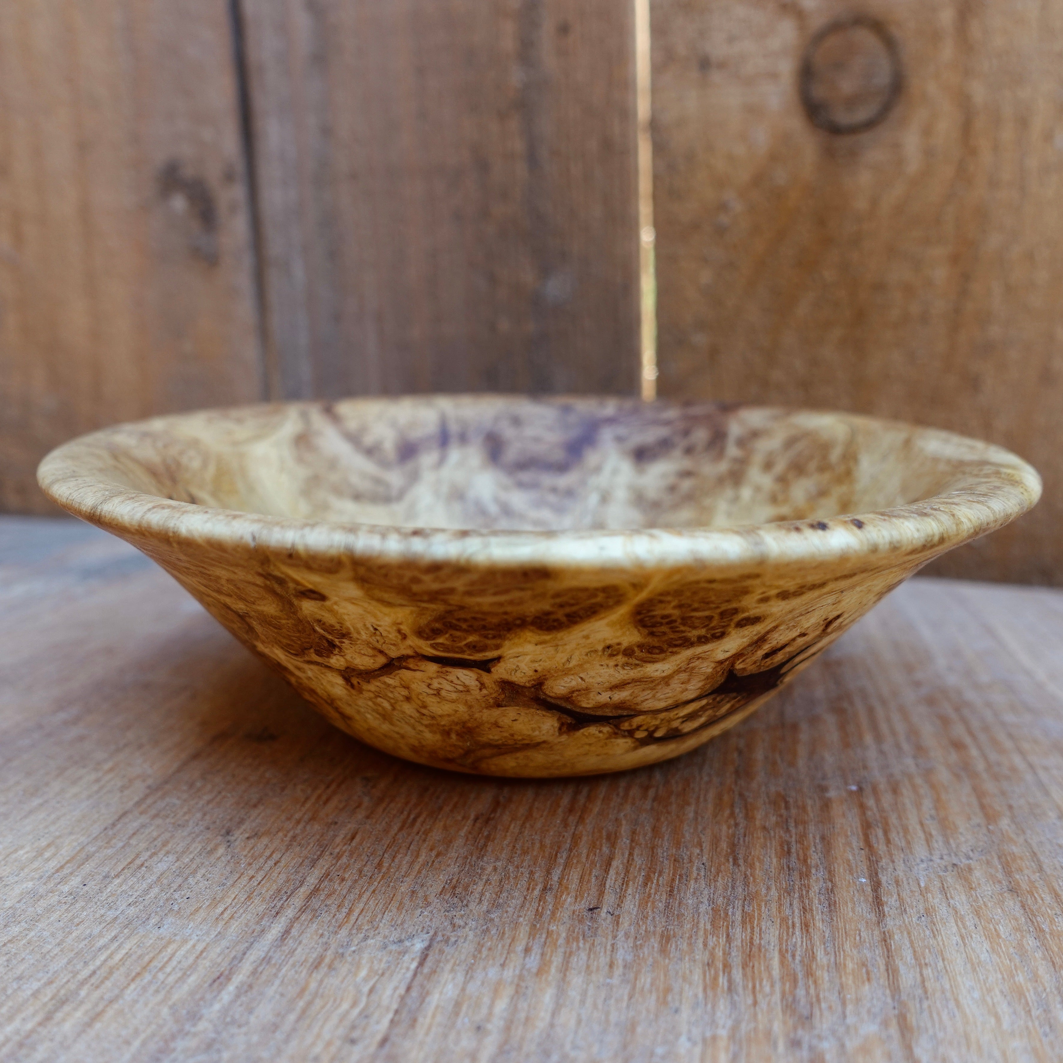 Holzschale, handgedrechselt