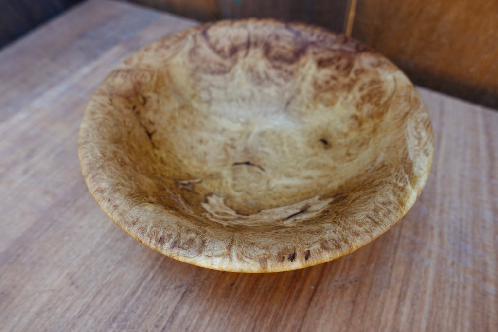 Holzschale, handgedrechselt