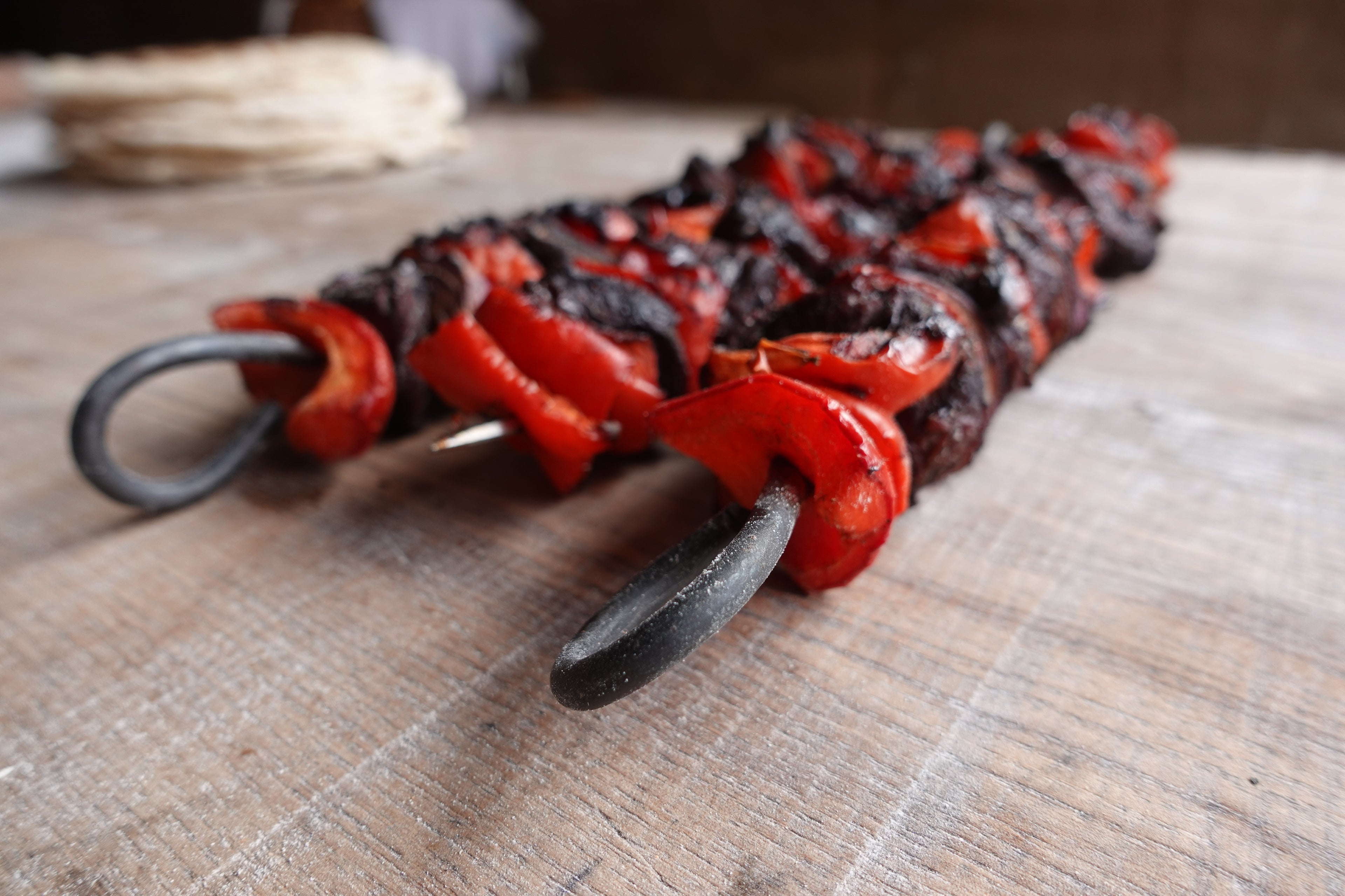 Grillspieße, handgeschmiedet